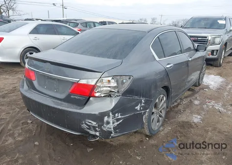 2013 Honda Accord Sport from USA, damaged, VIN 1HGCR2F58DA131504